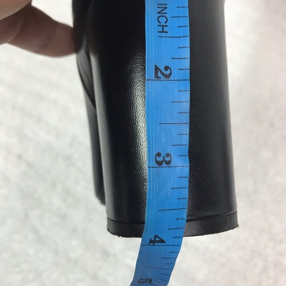 TIFFI BY DANIELE DENTICI BLACK LEATHER BOOTS SZ - Picture 11 of 14